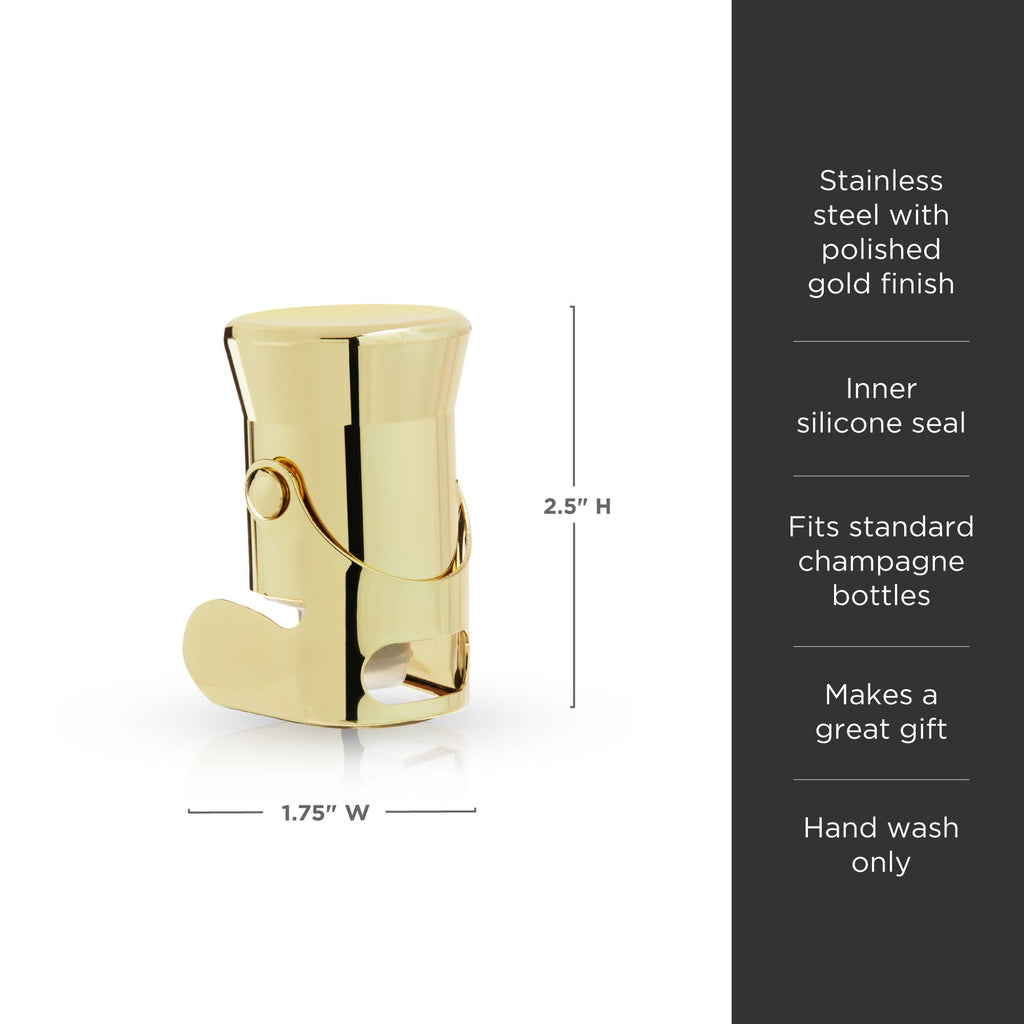 Belmont Heavyweight Champagne Stopper