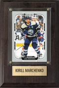 Kirill Marchenko Columbus Blue Jackets Fan Gift Plaque 4x6 1 Card Upper Deck 2024 2025 2026