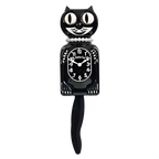 Classic Black Miss Limited Edition Kitty-Cat Klock (12.75" high)