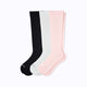 Black/Rose/White