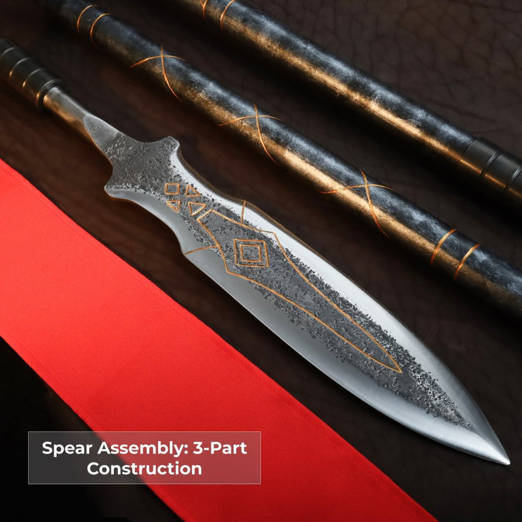 Kratos Draupnir Spear with steel handle Ragnarok version
