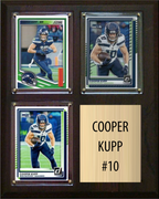 Cooper Kupp Seattle Seahawks Fan Gift Plaque 8x10 3 Cards Prizm, Donruss, Score 2024 2025 2026