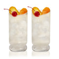 Mercury Crystal Highball Glasses, Set of 2