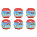 Assortment of 6 Super Mario Buildable Figures Mystery Collectible Capsules