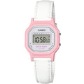 Casio Women's Classic Digital Watch with Pink Leather Band - LA-11WL-4A