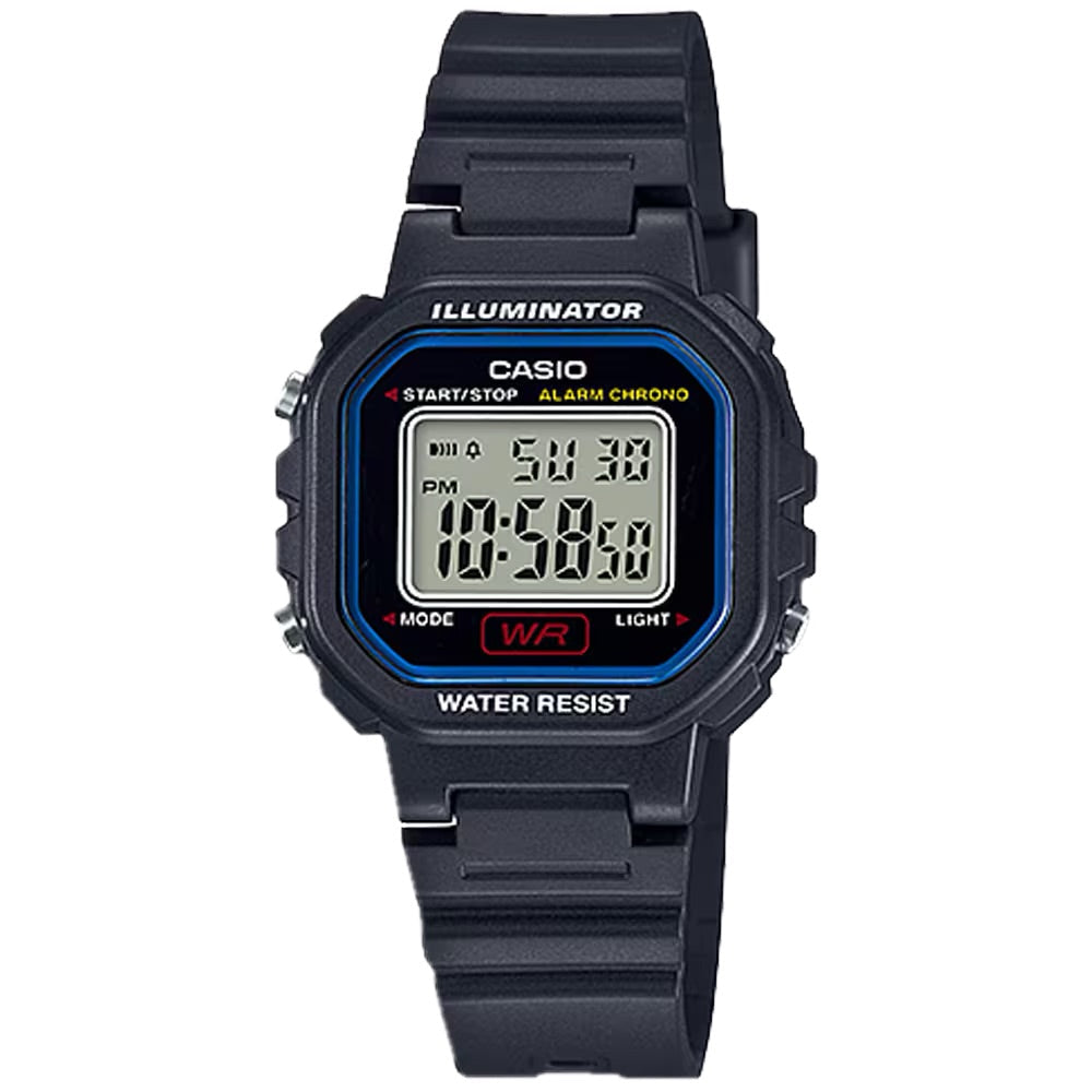 Casio Women's Illuminator Digital Watch with Colorful Case - LA-20WH-1CCF