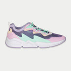 LA Gear Women's Mid-City Lowtop | Lavender x Pink