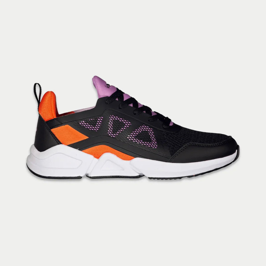 LA Gear Women’s Tarzana Lowtop | Black x Orange