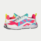 LA Gear Women's Tarzana Lowtop | White x Pink