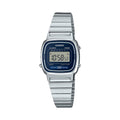 Casio Women's Silver Digital Retro Watch - LA-670WA-2D