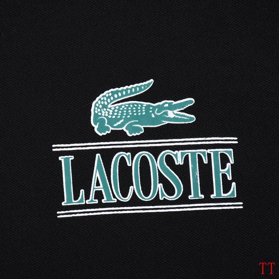 Lacoste Black T-shirt With Collar