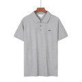 Lacoste Grey T-Shirt with Collar