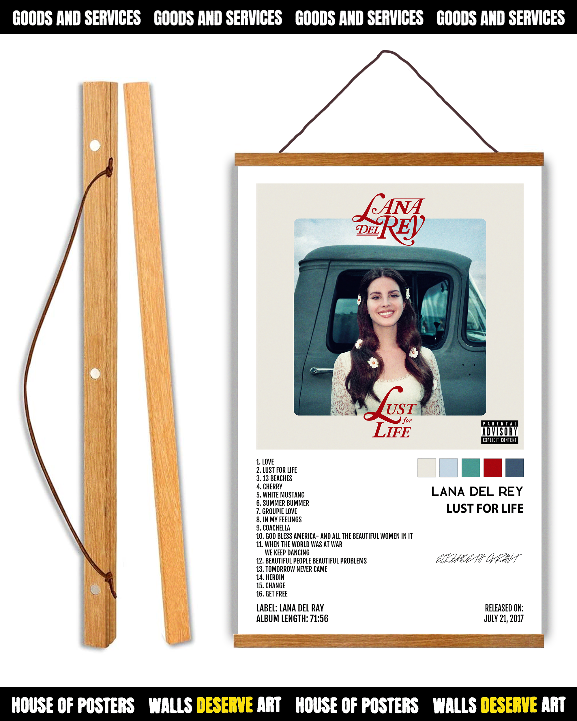 Lana Del Rey- Lust For Life