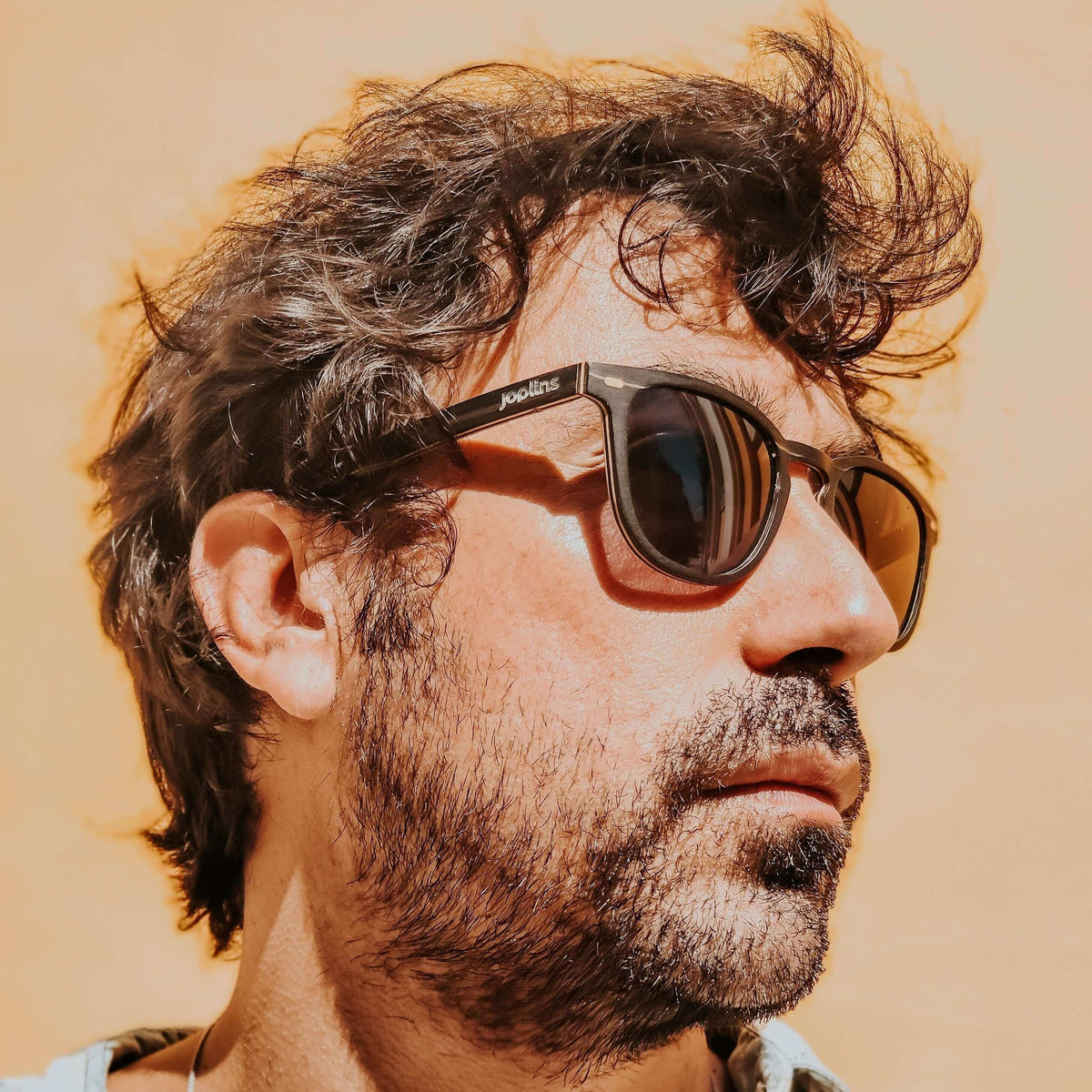 Lark - Squared Wood Sunglasses