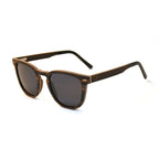 Lark - Squared Wood Sunglasses