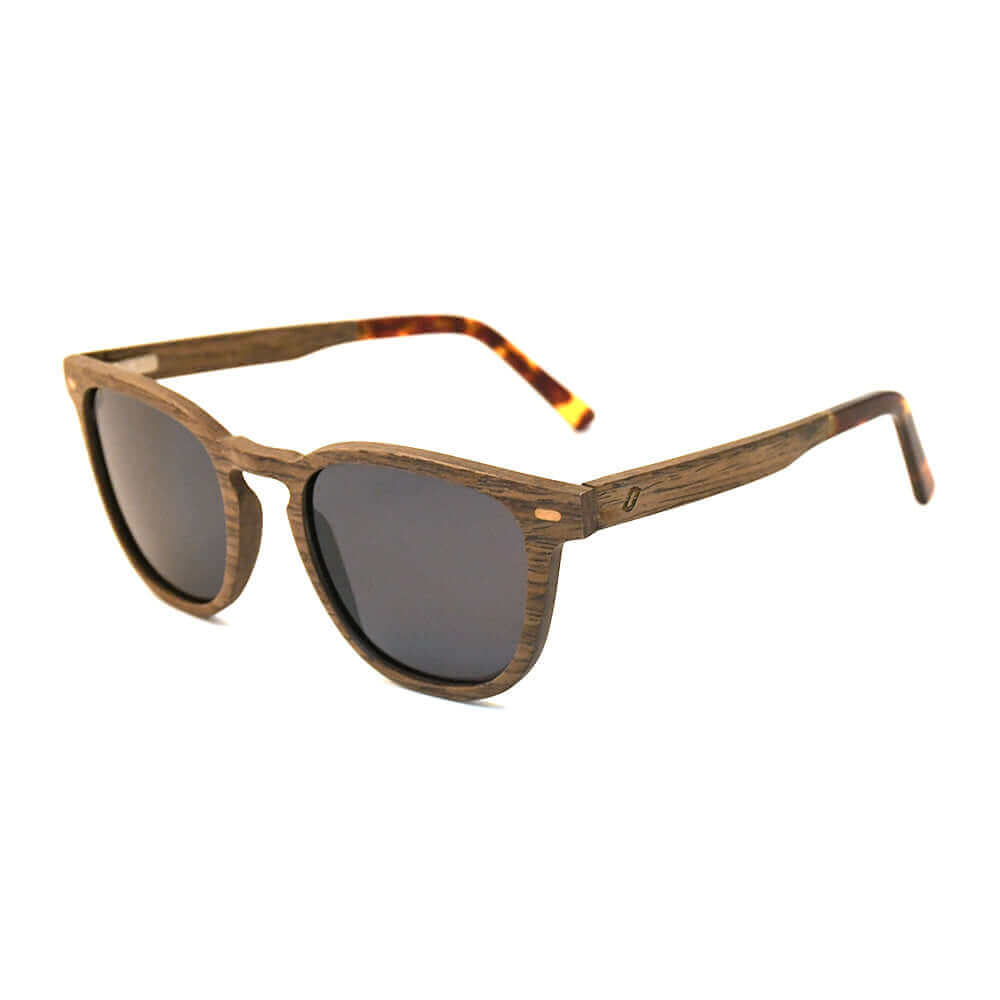 Lark - Squared Wood Sunglasses