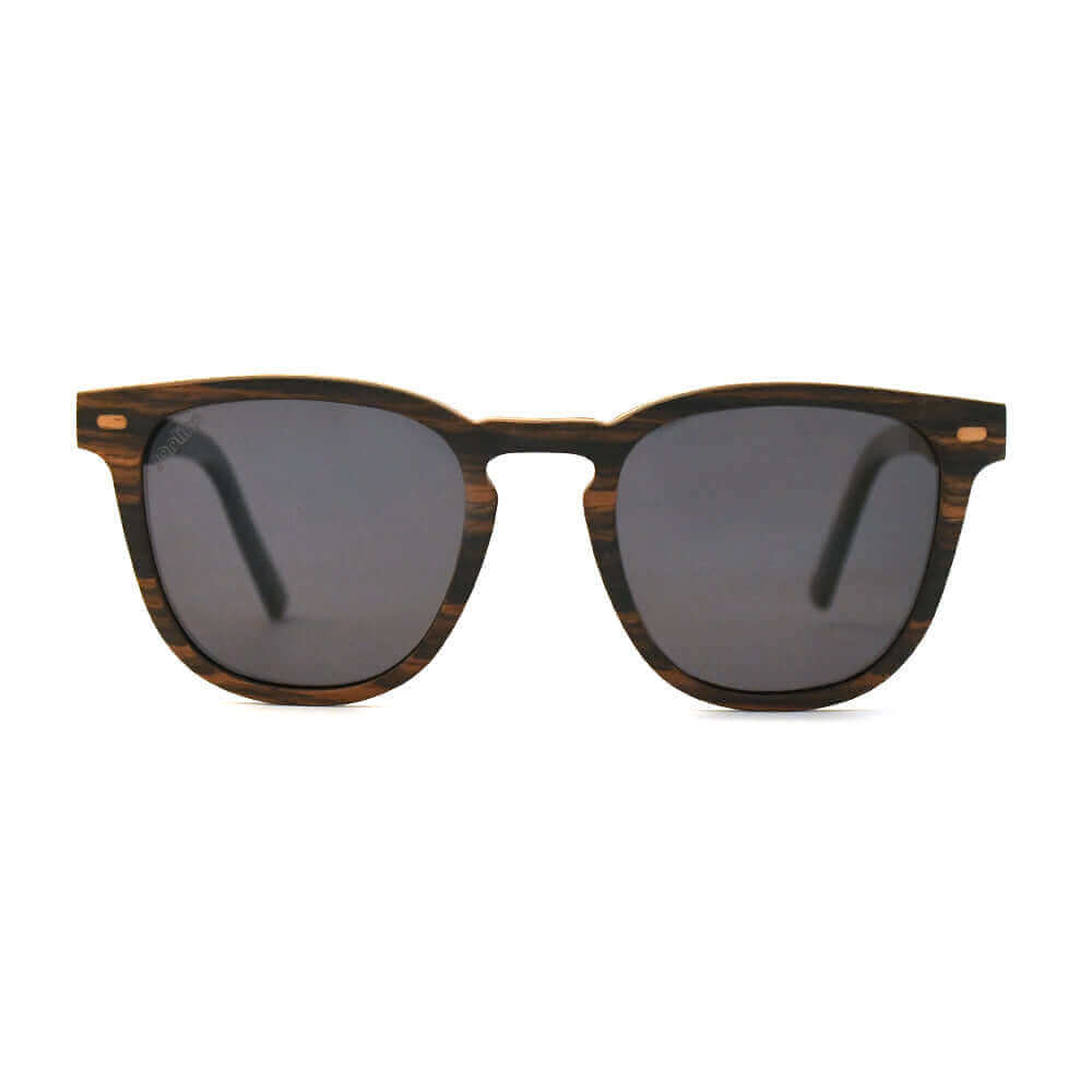 Lark - Squared Wood Sunglasses