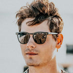 Lark - Squared Wood Sunglasses