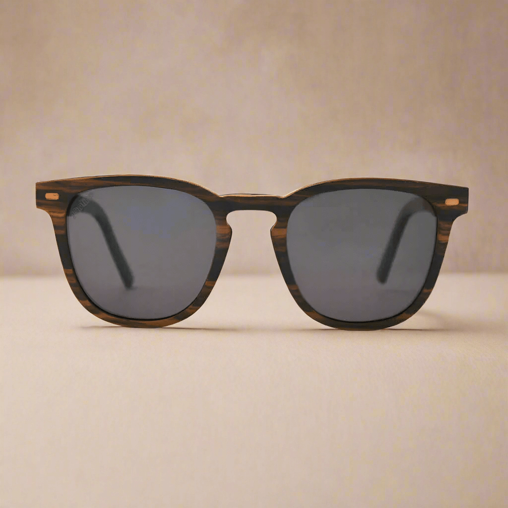 Lark - Squared Wood Sunglasses