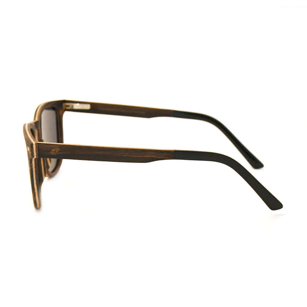 Lark - Squared Wood Sunglasses