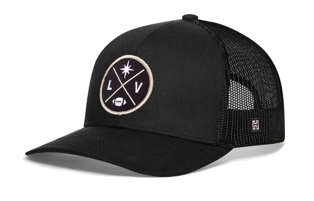 Las Vegas Football Trucker Hat  |  LV X Snapback