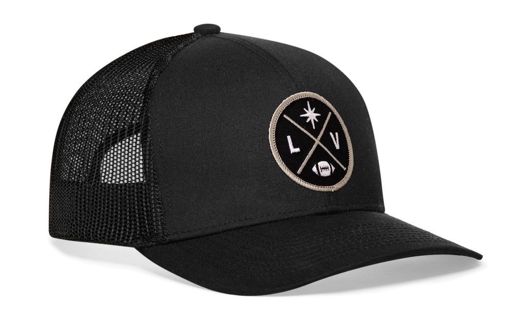 Las Vegas Football Trucker Hat  |  LV X Snapback