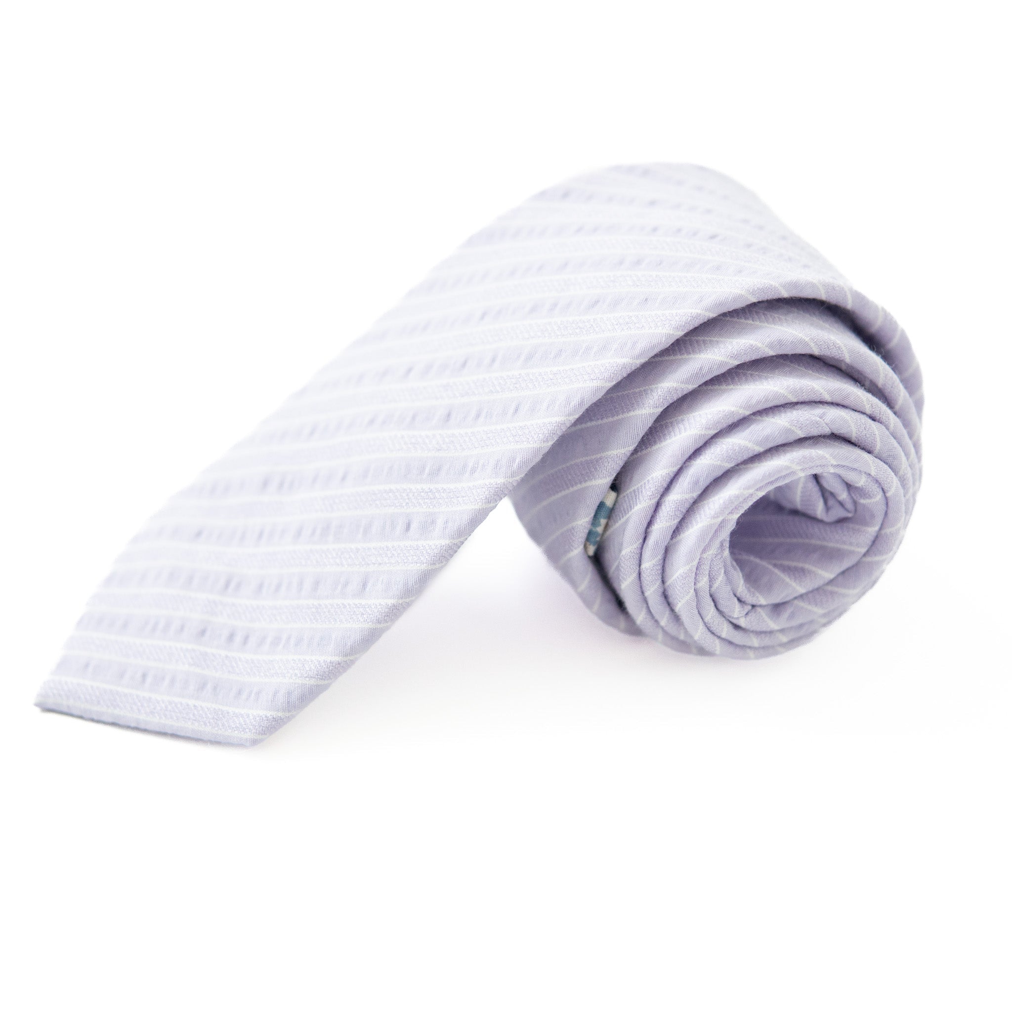 Lavender Stripe - Men's Tie