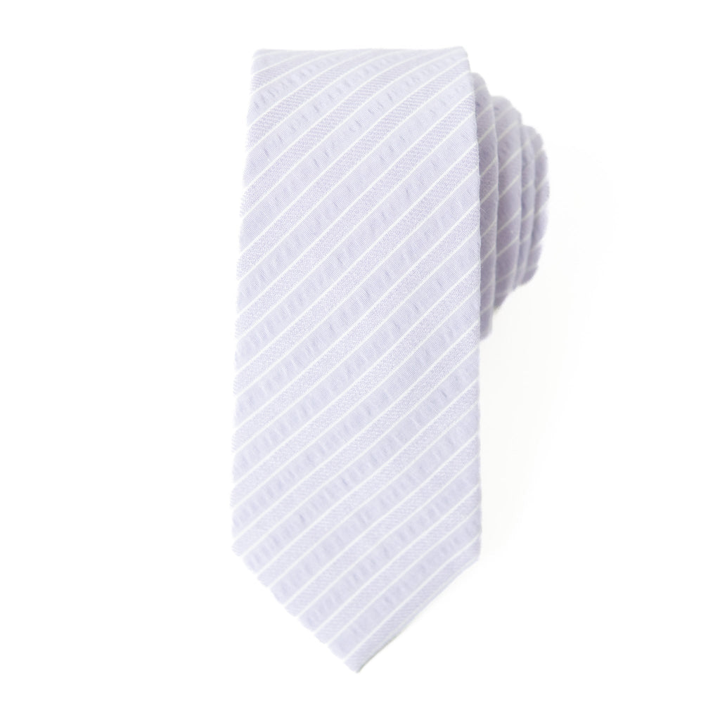 Lavender Stripe - Men's Tie