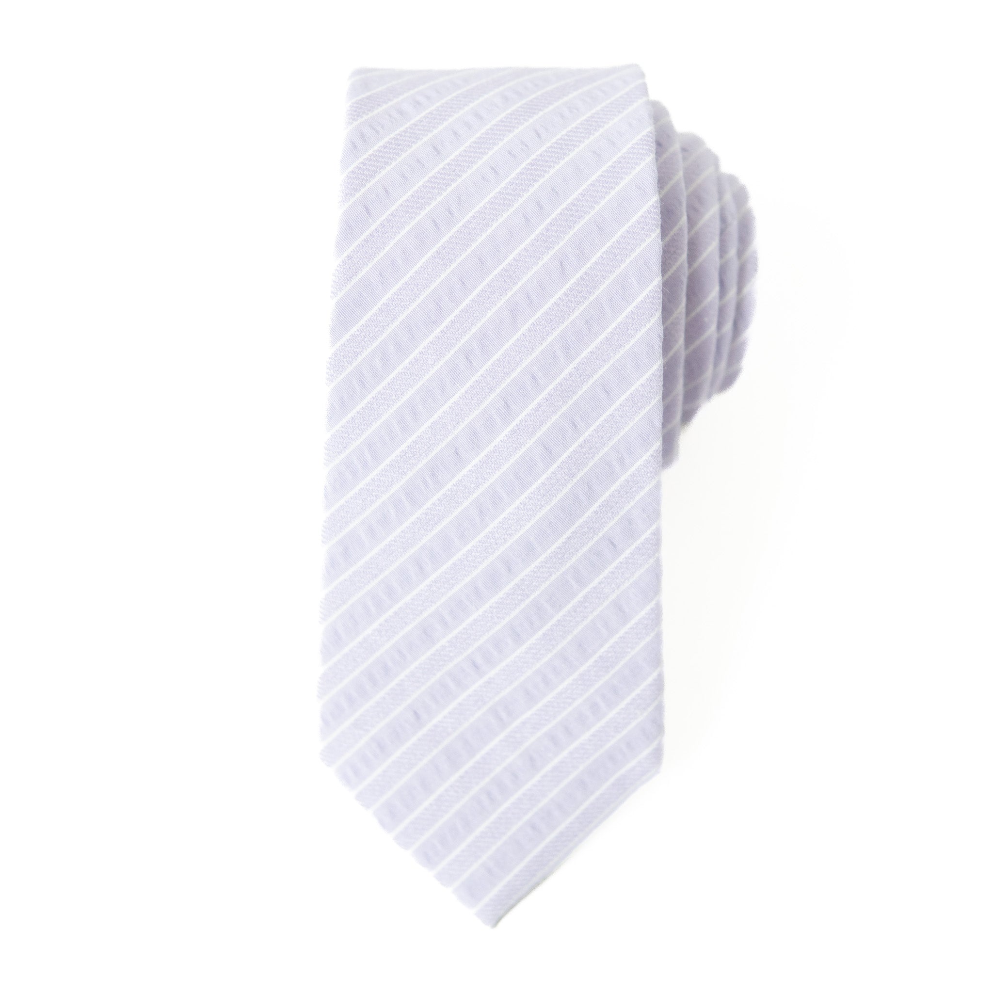 Lavender Stripe - Men's Tie