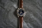 Leather - Crocodile Grain - Chocolate Brown
