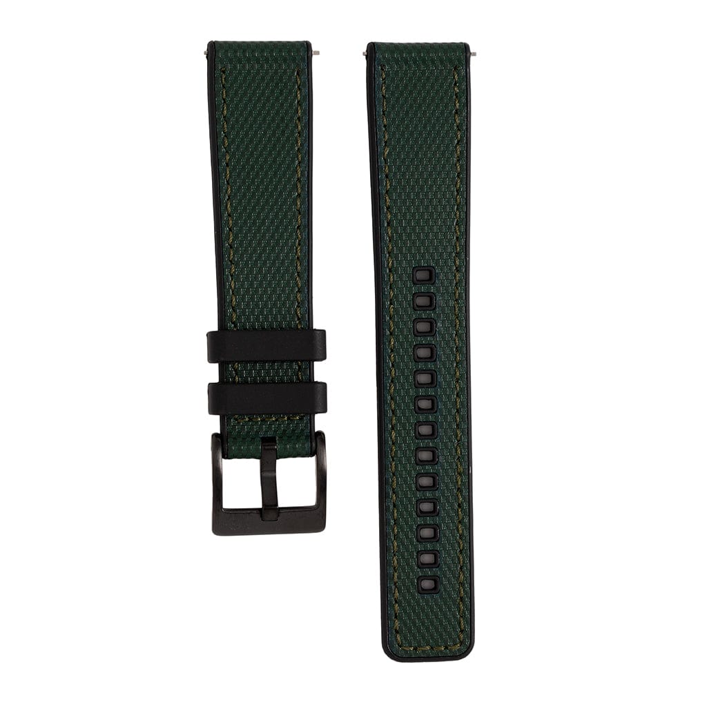 Leather & Rubber - Green