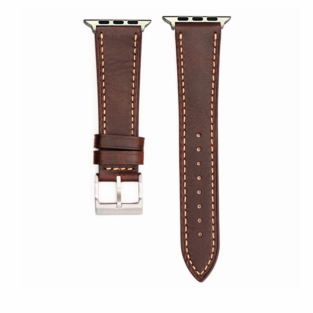Leather Tapered Band - For Apple Watch - Cinnamon