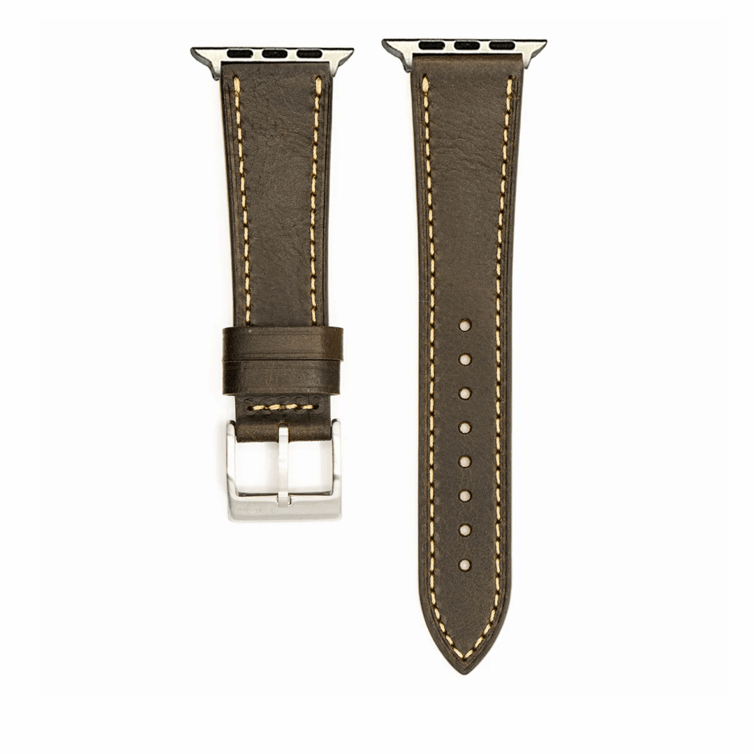 Leather Tapered Band - For Apple Watch - Espresso
