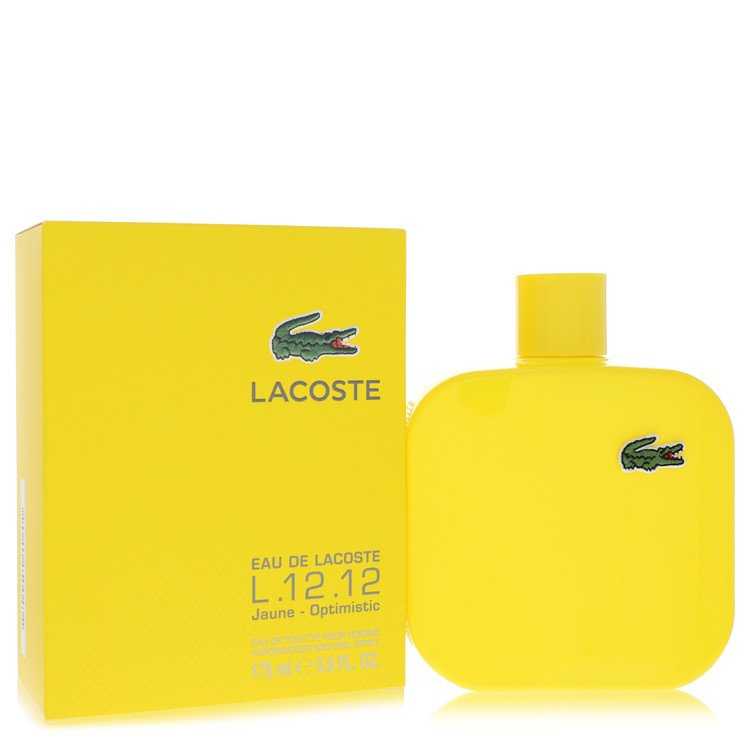Lacoste Eau De Lacoste L.12.12 Jaune by Lacoste Eau De Toilette Spray 5.9 Oz for Men