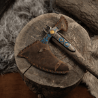 Leviathan Kratos axe with carved handle 34.25"