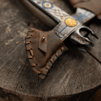 Leviathan Kratos axe with carved handle 34.25"