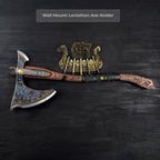 Leviathan Kratos axe with carved handle 34.25"