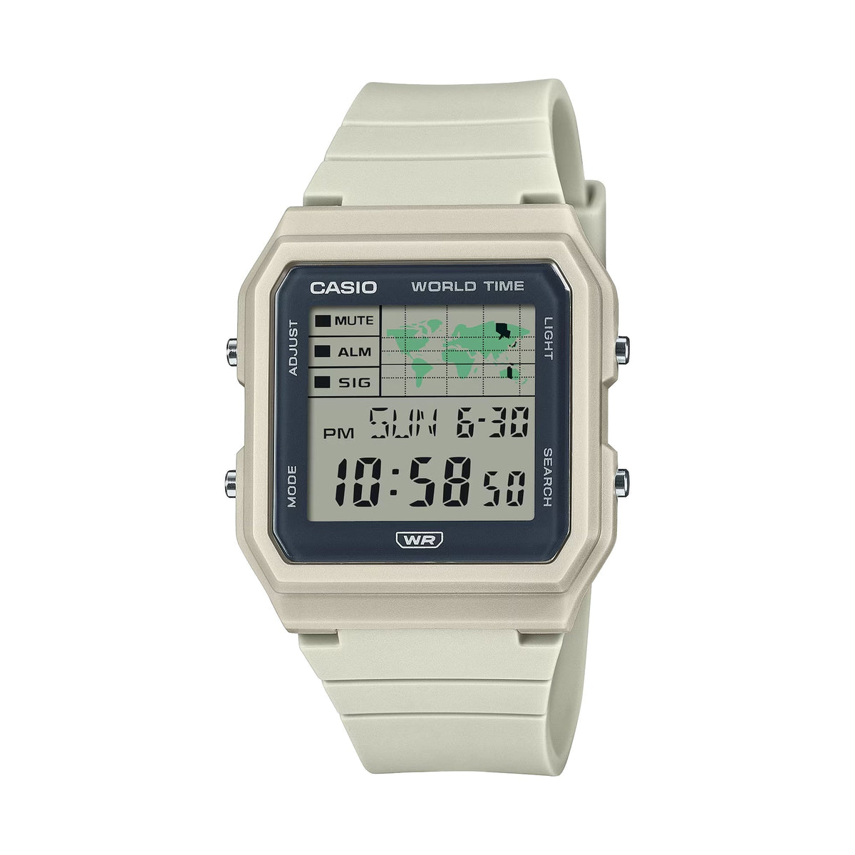 Casio Women's Digital Sport Watch with Beige Case - LF-30W-8ACF