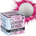 Gender Reveal Golf Ball - Pink Exploding Powder - It’s a Girl