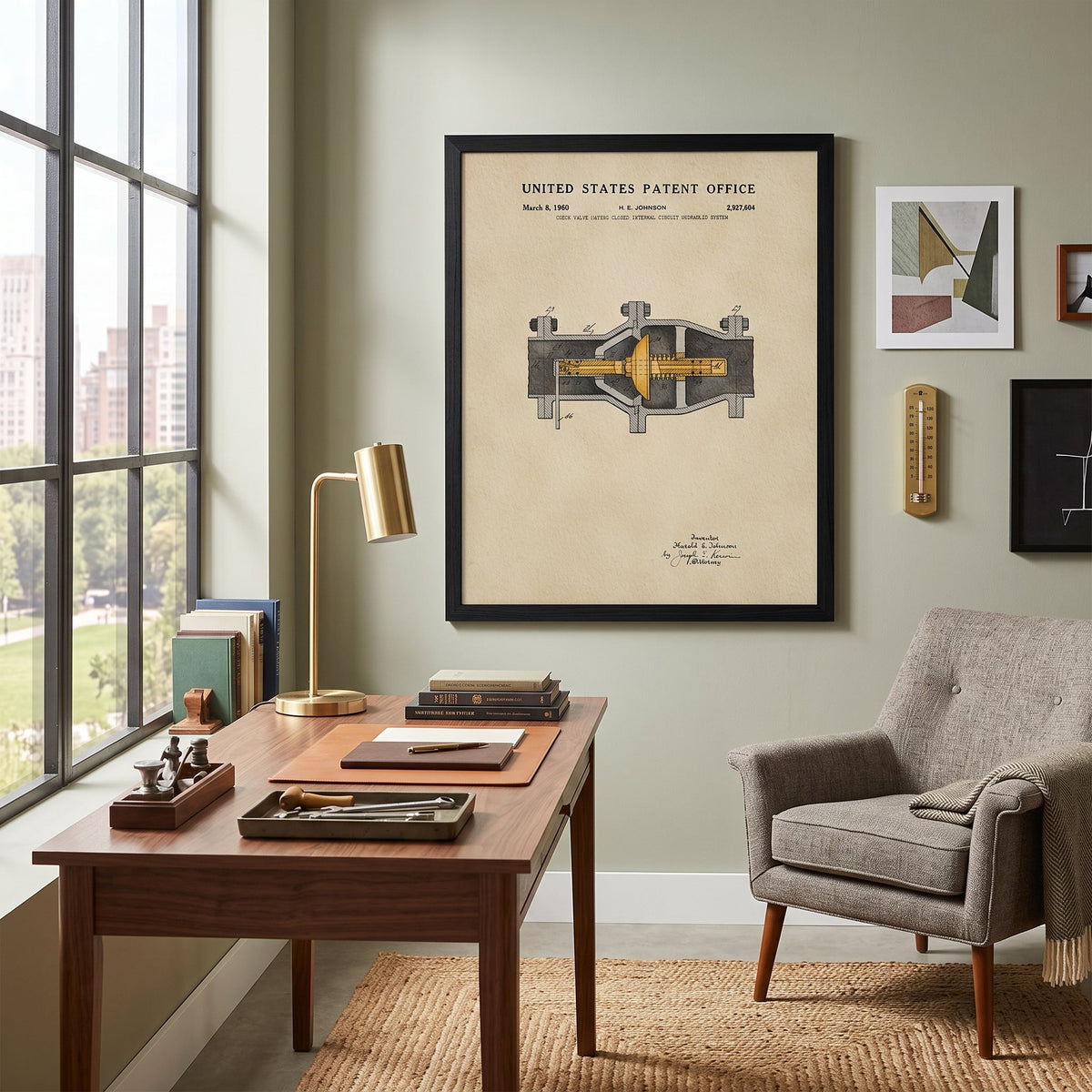 Check Valve Hydraulic System (1960)