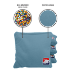 Light Blue Daily 66x Cornhole Bags