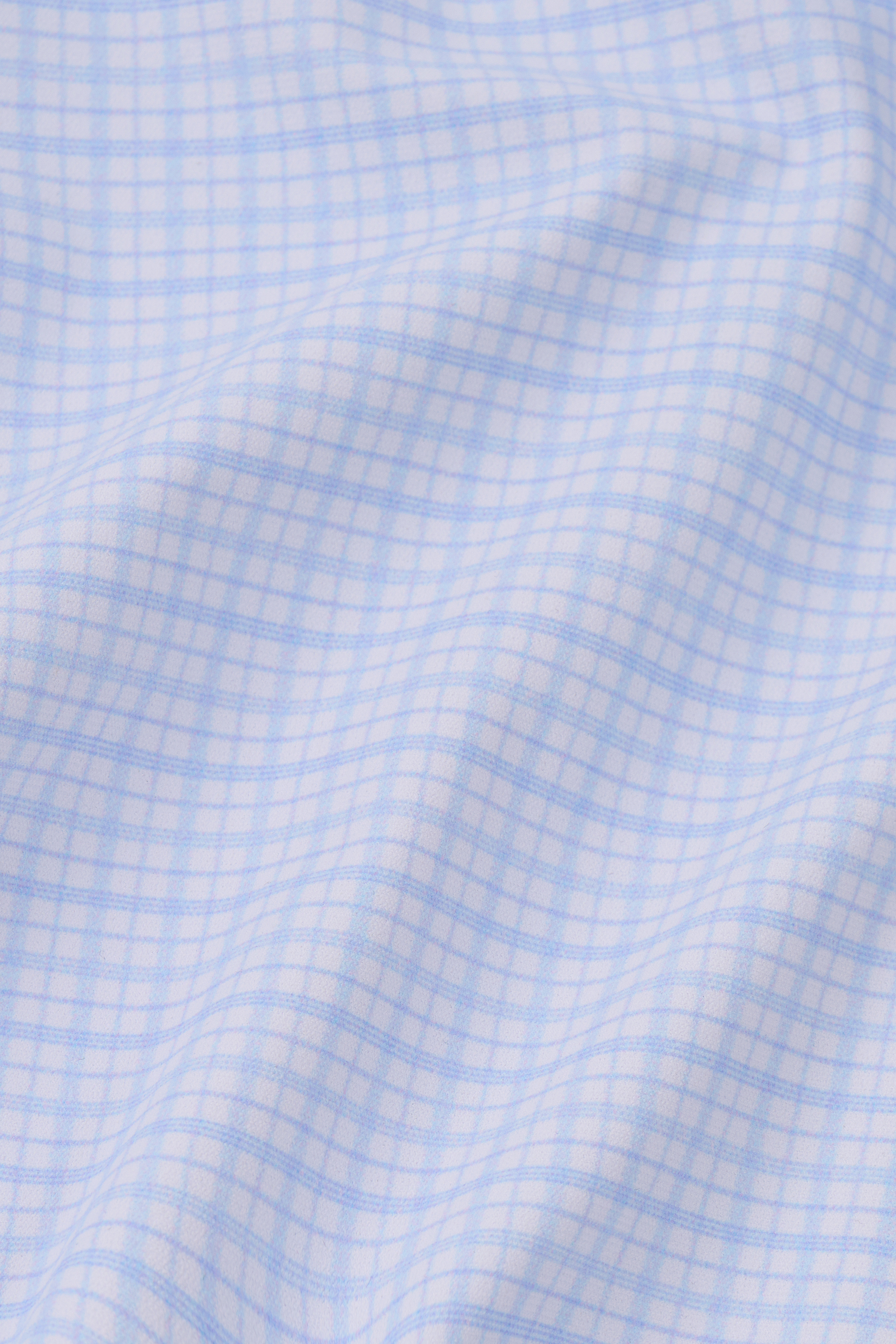 Event Polo Windowpane // Sky Blue