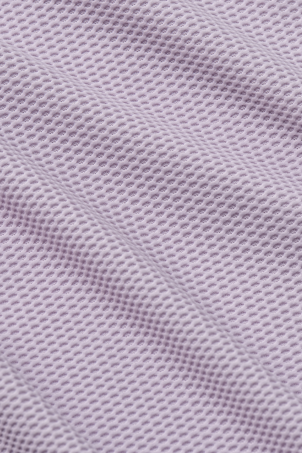 AIR Zip Polo Solid // Lilac