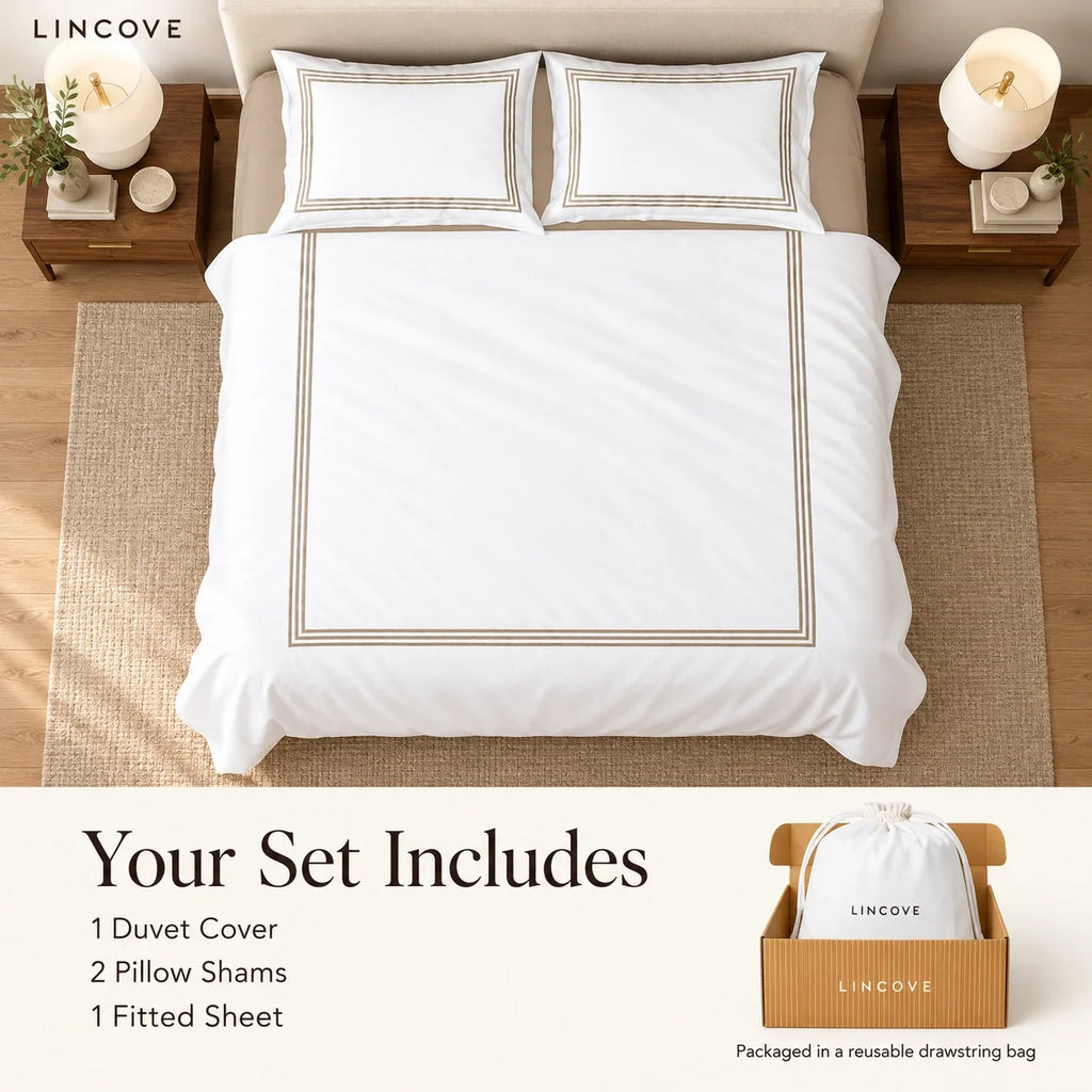 Almería 100% Cotton Duvet Cover Set