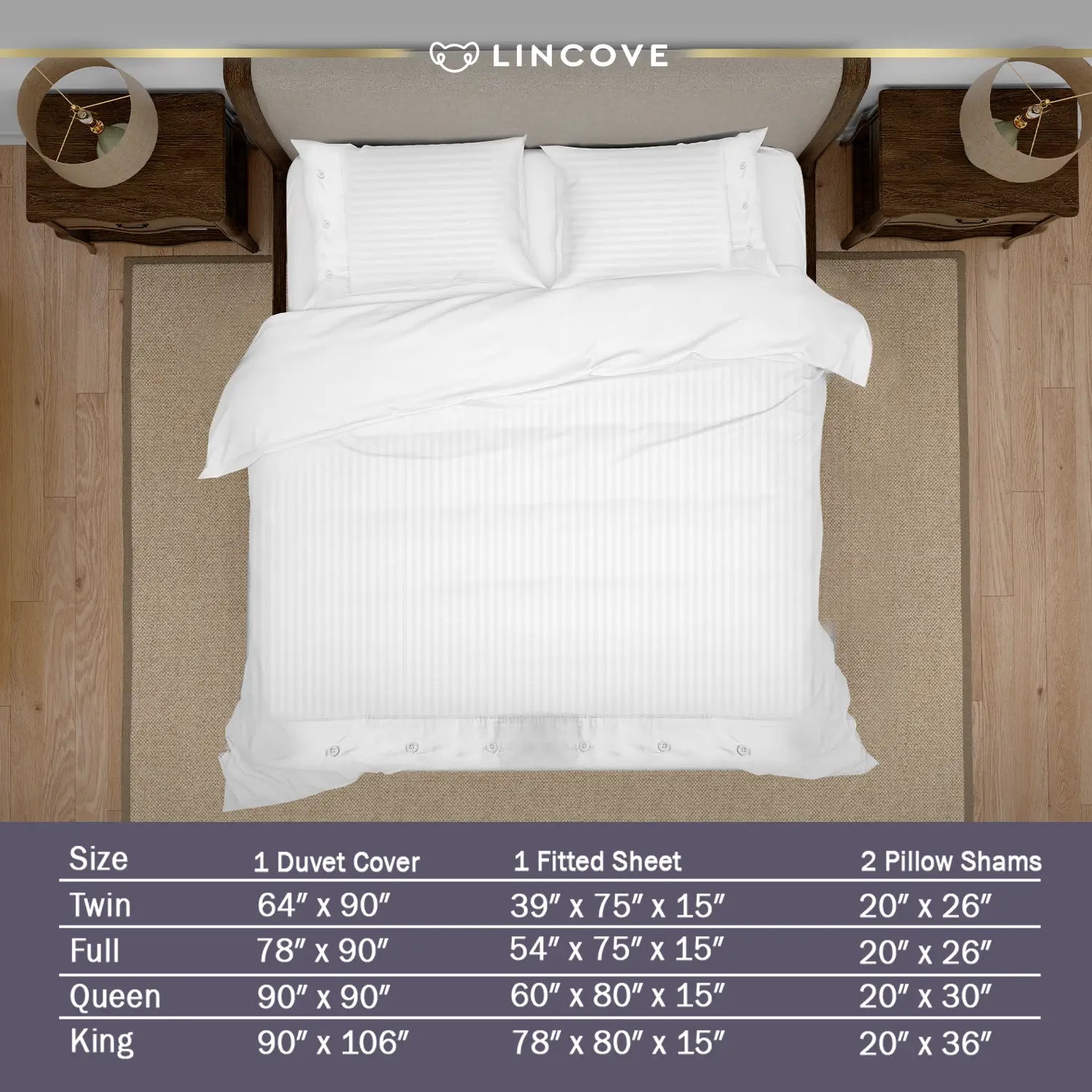100% Cotton Luxe Duvet Cover Set