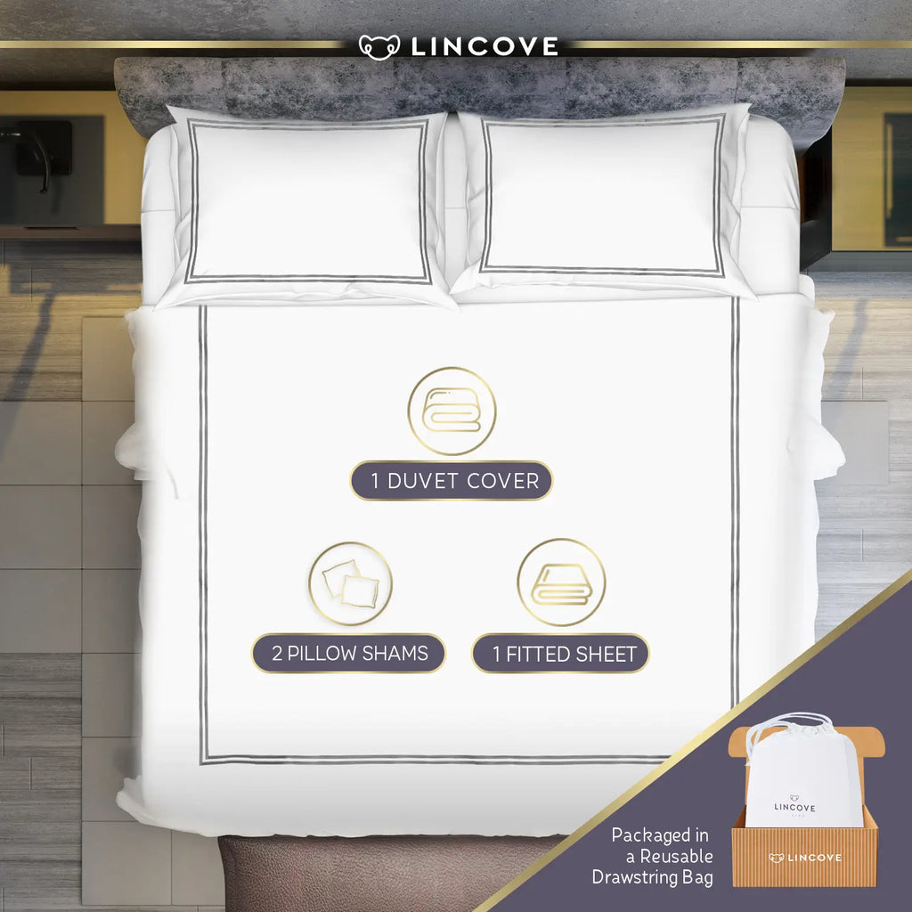 100% Cotton Luxe Duvet Cover Set