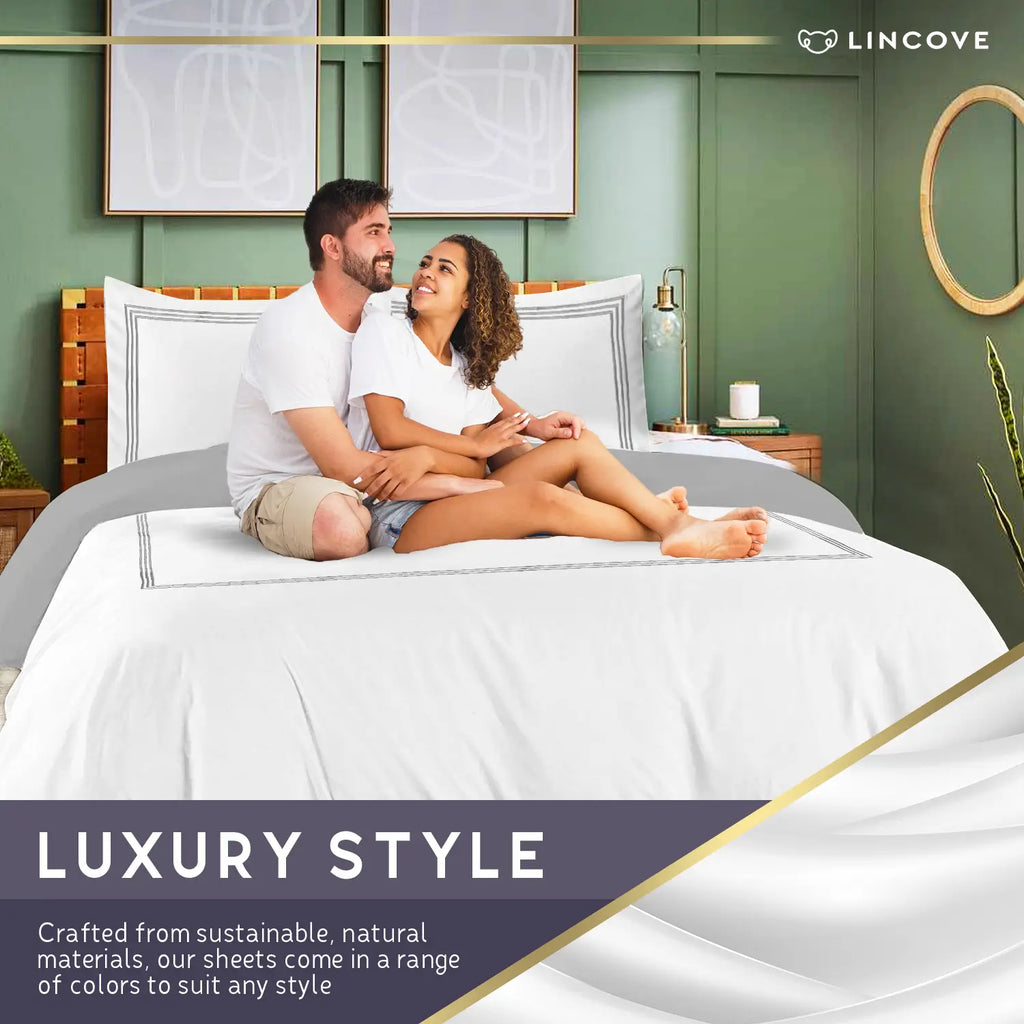 100% Cotton Luxe Duvet Cover Set