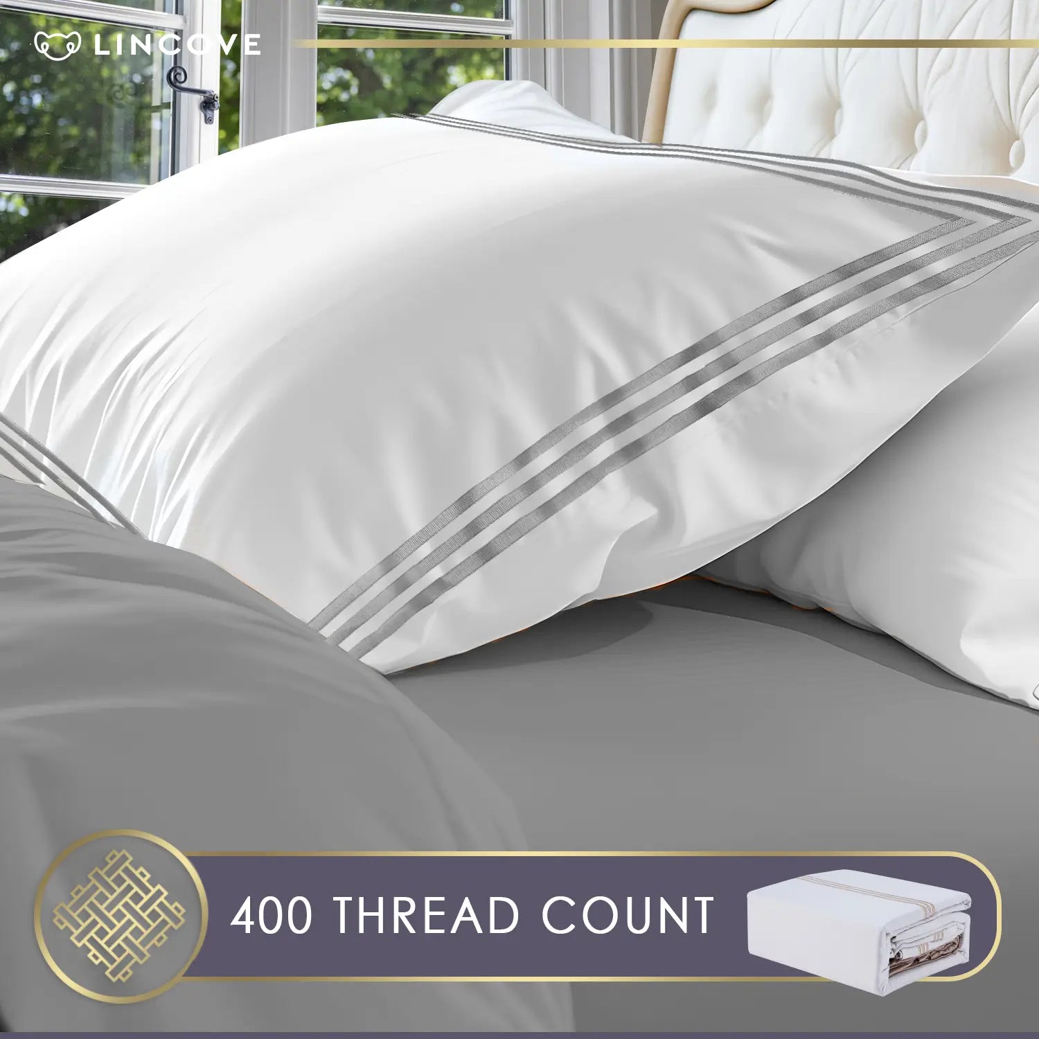 100% Cotton Luxe Duvet Cover Set