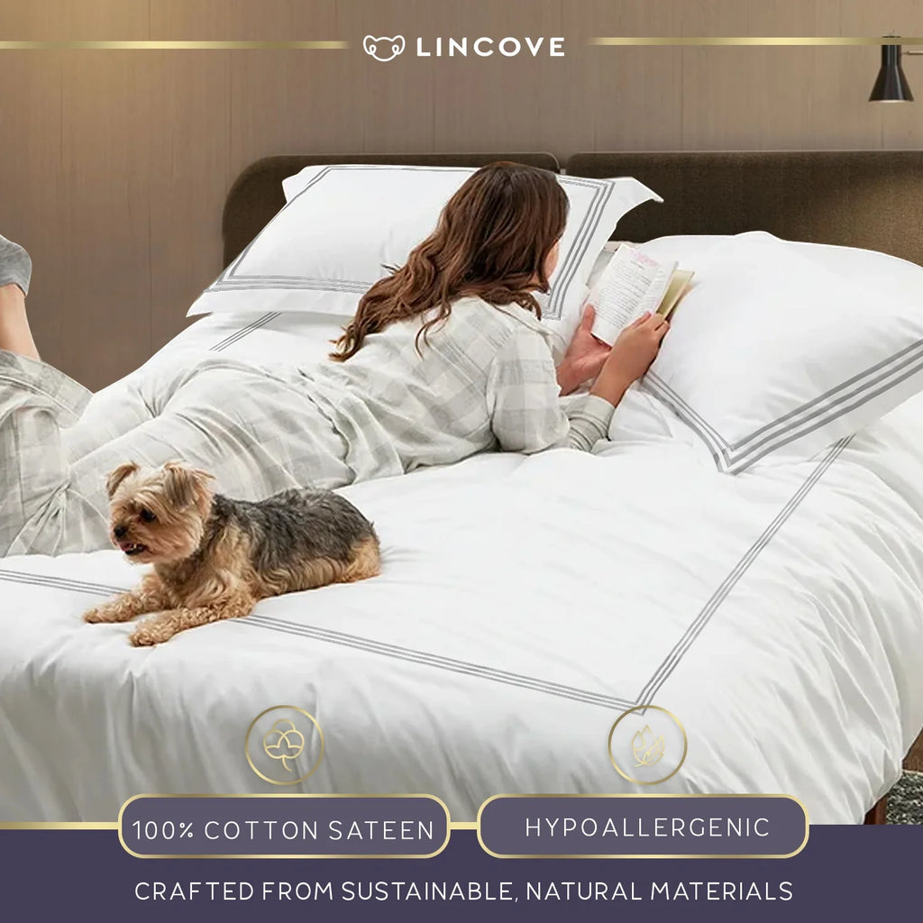 Latina 100% Cotton Duvet Cover Set