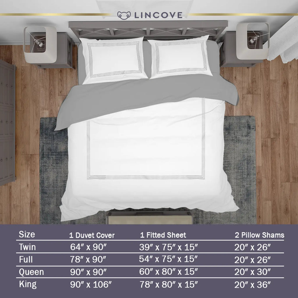 100% Cotton Luxe Duvet Cover Set